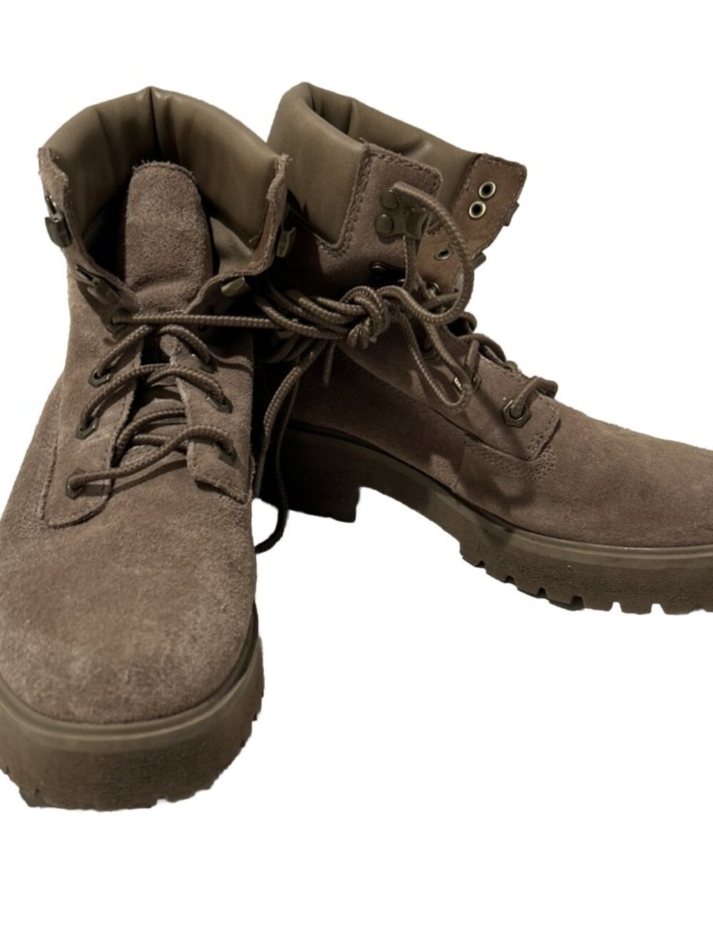 Timberland Womens Carnaby Cool 6" A1SKB Brown Waterproof Combat Boot Size 8